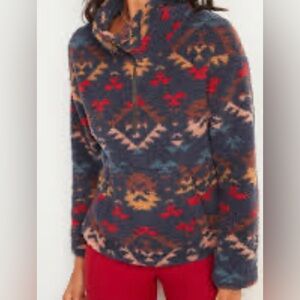 SHERPA HALF-ZIP SWEATSHIRT